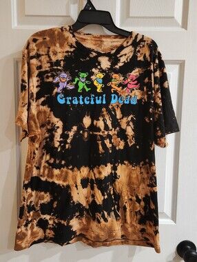 Grateful Dead 2021 Band T Shirt Mens Xl 46/48 Dancing Bears Tie-dye